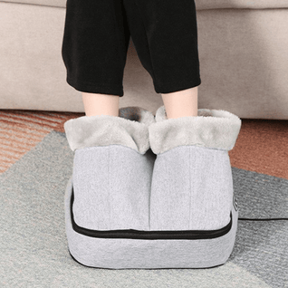 2-in-1 Electric Foot Warmer with Massage