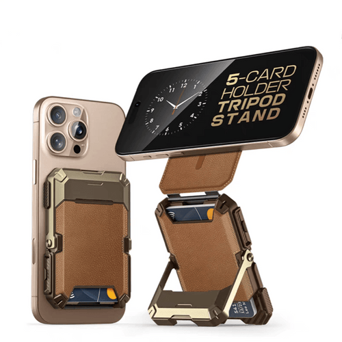 2-in-1 折りたたみ式マグネット式スマホスタンド