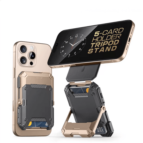 2-in-1 折りたたみ式マグネット式スマホスタンド