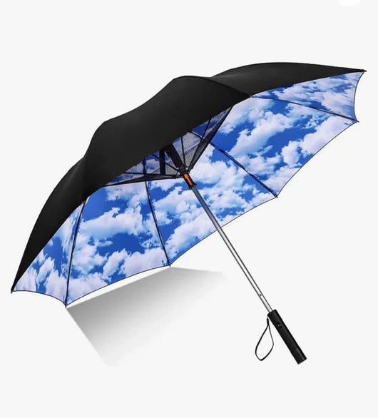 3 In 1 Misting Umbrella With Fan - AxenBox