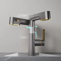 3 - Speed Digital Display Faucet – Hot & Cold Lift Design - AxenBox