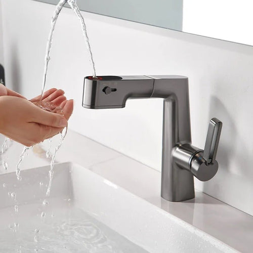 3-Speed Digital Display Faucet – Hot & Cold Lift Design