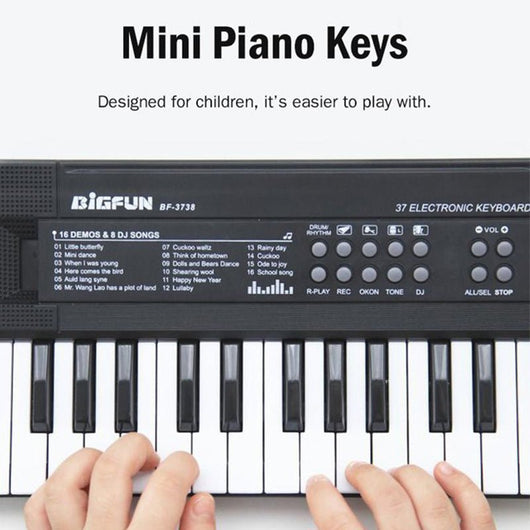 37 - Key Portable Electronic Piano Keyboard - AxenBox