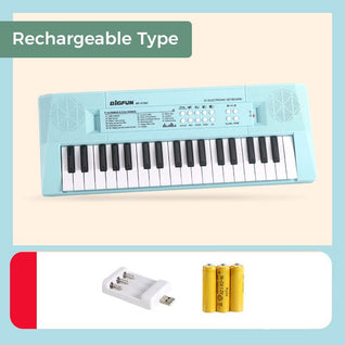 37-Key Portable Electronic Piano Keyboard