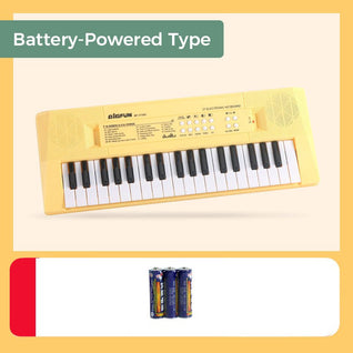 37-Key Portable Electronic Piano Keyboard