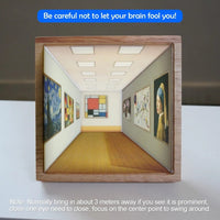 3D Naked Eye LED Night Light | Wall - Mounted & Adjustable - AxenBox