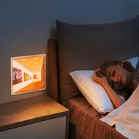 3D Naked Eye LED Night Light | Wall - Mounted & Adjustable - AxenBox