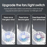 Aluminum Alloy Folding Air Cooling Bracket - AxenBox