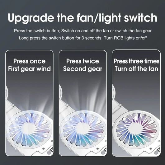 Aluminum Alloy Folding Air Cooling Bracket - AxenBox