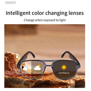 Anti-Blue Light Metal Sun Glasses
