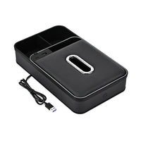 Armrest Storage Box with LED Ambient Lighting - AxenBox