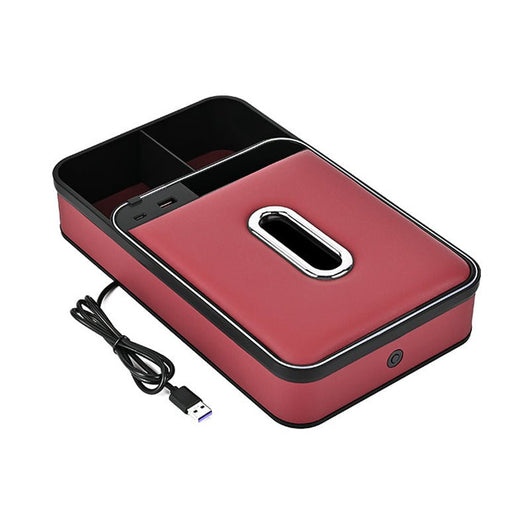 Armrest Storage Box with LED Ambient Lighting - AxenBox