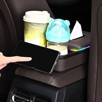 Armrest Storage Box with LED Ambient Lighting - AxenBox