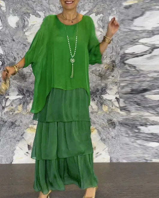 ARTISTIC STYLE LOOSE DRESS - AxenBox