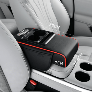 Car Armrest Organizer with USB Charging Ports