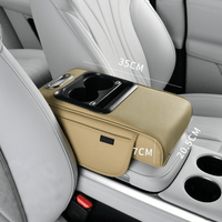 Car Armrest Organizer with USB Charging Ports - AxenBox