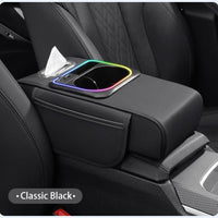 Car Armrest Organizer with USB Charging Ports - AxenBox