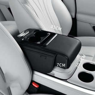 Car Armrest Organizer with USB Charging Ports