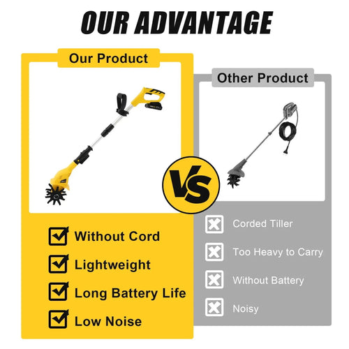 コードレス耕運機 電動カルチベーター