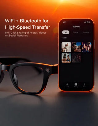 Lumen™ AI Smart Glasses (4K POV)