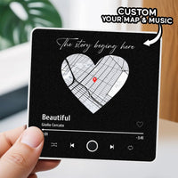 Customized Music Fridge Magnet Personalized Photo Fridge Magnet Can Play Songs and Adjust Volume - AxenBox