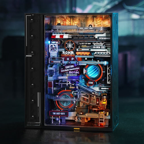 サイバーパンク風未来的なマーブルランパズル