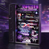 Cyberpunk - Inspired Futuristic Marble Run Puzzle - AxenBox