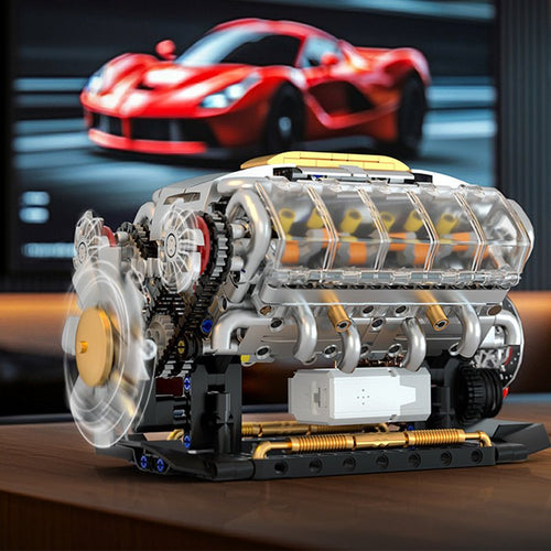 エンジンモデル組み立てブロックセット