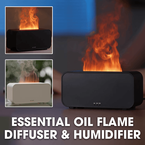 エッセンシャルオイルフレームディフューザー＆加湿器 – 3-in-1 香り、ミスト、輝き