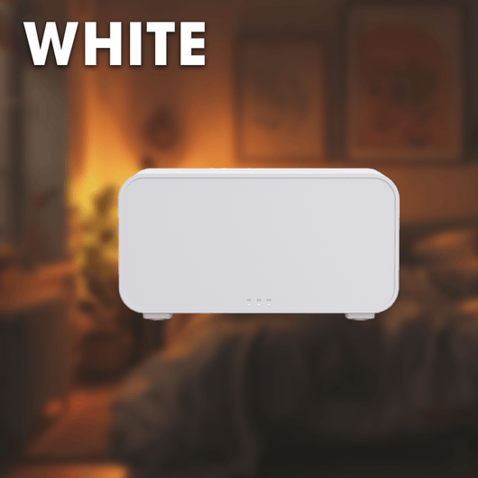 Essential Oil Flame Diffuser & Humidifier – 3 - in - 1 Scent, Mist, Glow - AxenBox