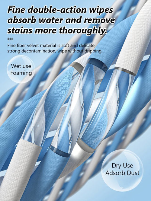 伸縮式両面ガラスクリーナースクイージー