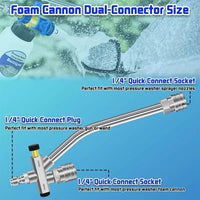 Foam Cannon Dual Connector Accessory - AxenBox