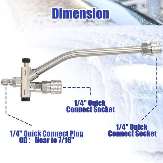 Foam Cannon Dual Connector Accessory - AxenBox