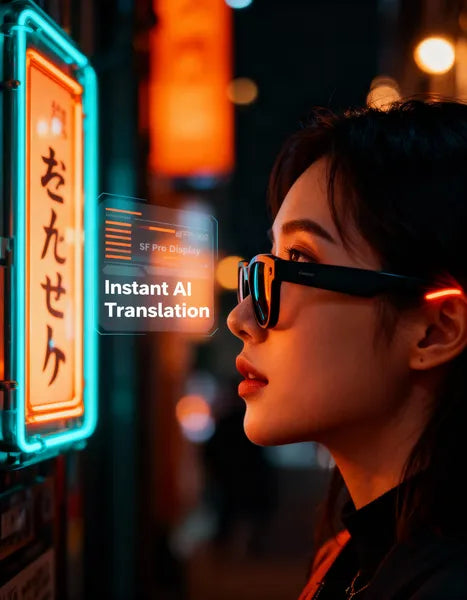 Lumen™ AIスマートグラス（4K視点）