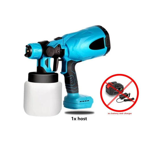 High-pressure Cordless Paint Sprayer with Battery