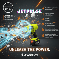 JETPULSE™ – High - Pressure Precision Blower - AxenBox