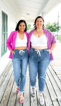 Judy Blue Pull On Denim Joggers - AxenBox