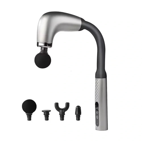 Massage Gun with Upgraded Extension Handle, Back Massager for Pain Relief Deep Tissue