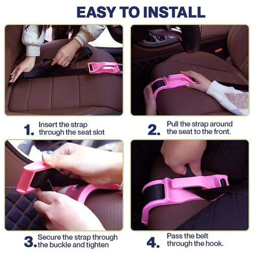Maternity Seat Belt Adjuster for Pregnant Women – Protects Belly, Safer Car Rides