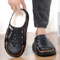 Men's Plush - Lined Warm Clog - AxenBox