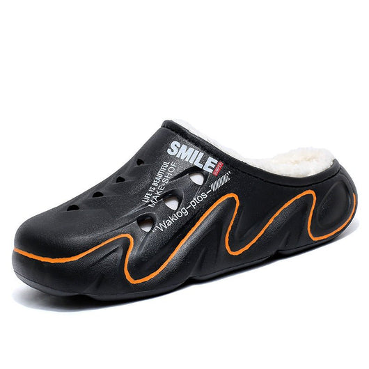 Men's Plush - Lined Warm Clog - AxenBox