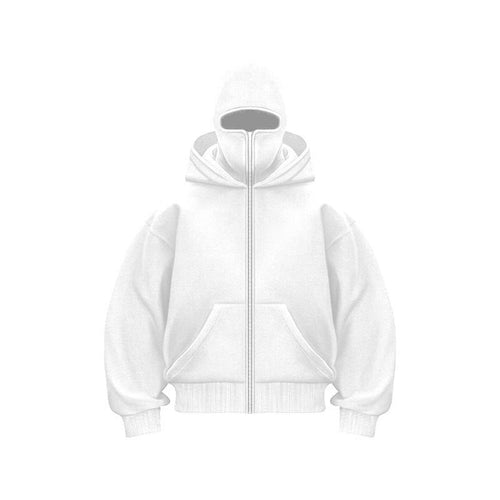 男女兼用ニンジャジップアップフーディー