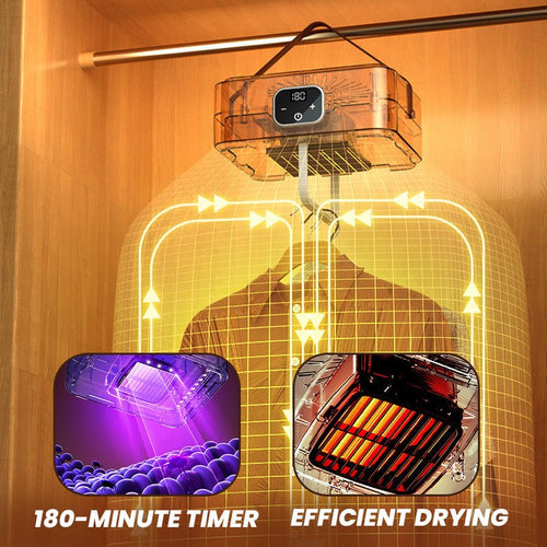 Portable Foldable Clothes Dryer with Dry Bag