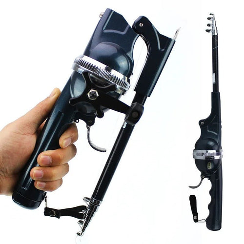 Portable Folding Fishing Rod, Gift For Fishing Lovers