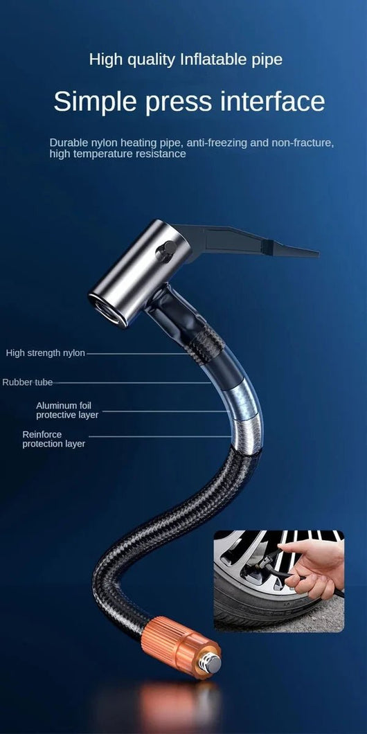 Portable Tyre Inflator & Rechargeable Pocket Air Pump - AxenBox